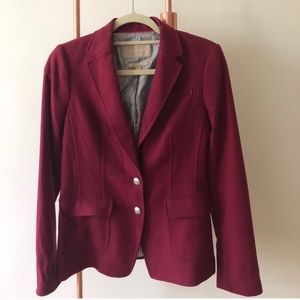 Banana Republic Italian Wool Blend lined jacket